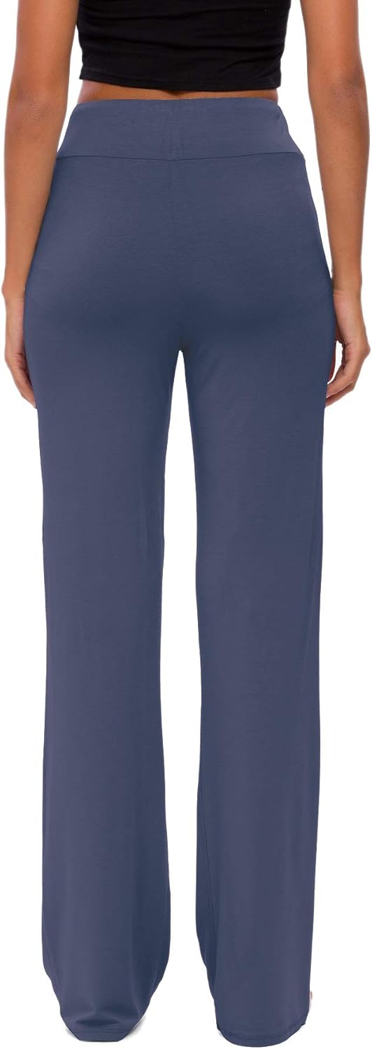 KESSER Yogahose Jogginghose Damen mit Taschen Freizeithose Straight Leg Modal Sporthose Kordelzug Damenmode Culotte Lounge Running Lang Frauen Hose — Ansicht 5