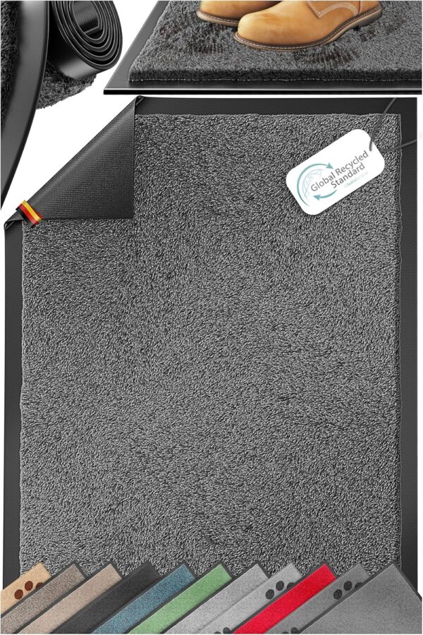 KESSER Dirt Trapper Trittmatte – rutschfest, wetterfest, waschbar – Größenvielfalt