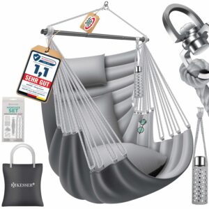 KESSER® Haiti Hängesessel 150 kg, 360° Drehung, UV‑beständig & wasserdicht