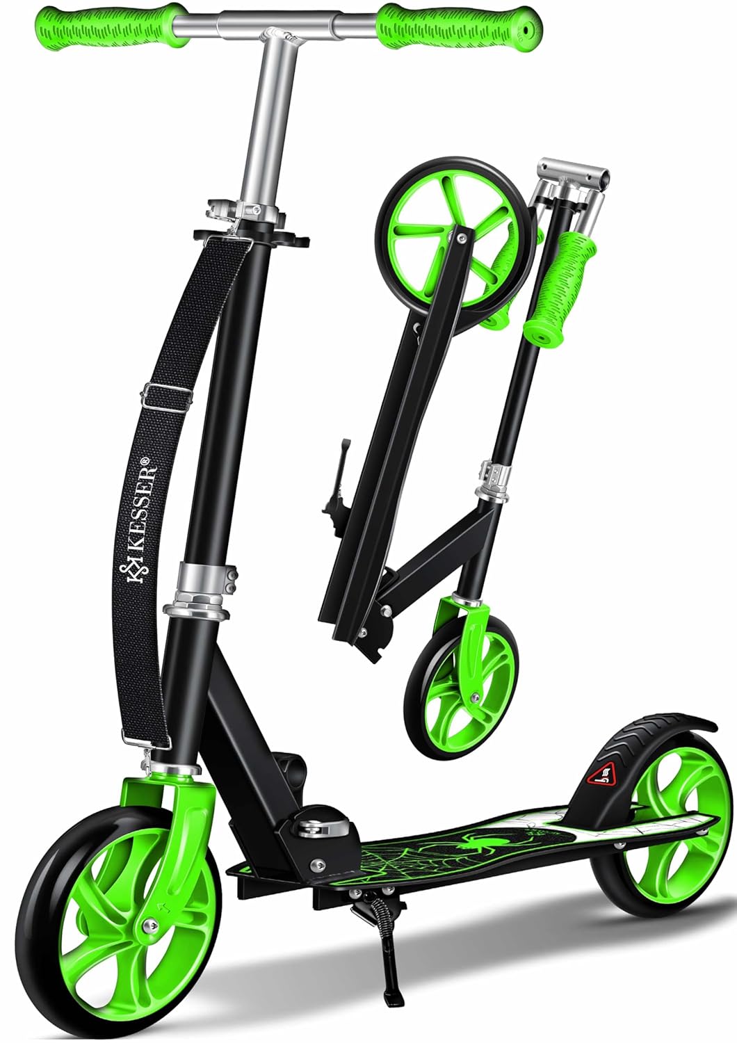 KESSER® Kinder Kick Scooter City – leicht, verstellbar, robuste Gummiräder