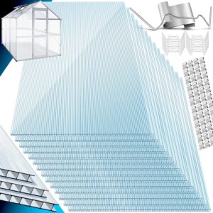 KESSER® Polycarbonat-Zwillingswandplatten 4 mm, 150×70 cm, UV‑Beständig