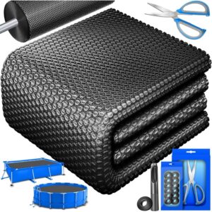 KESSER® Pool‑Solar‑Plane 366 cm Durchmesser, 120 µm Folienstärke, zuschneidbar