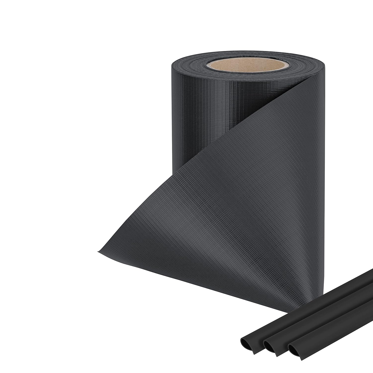 KESSER® Privatsphäre‑Filmschlaufen PVC, 70 m × 19 cm, wetterfest, winddicht, Doppelstab